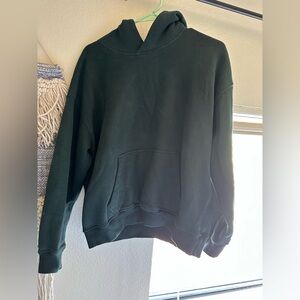 Abercrombie & Fitch Green Fleece Jacket